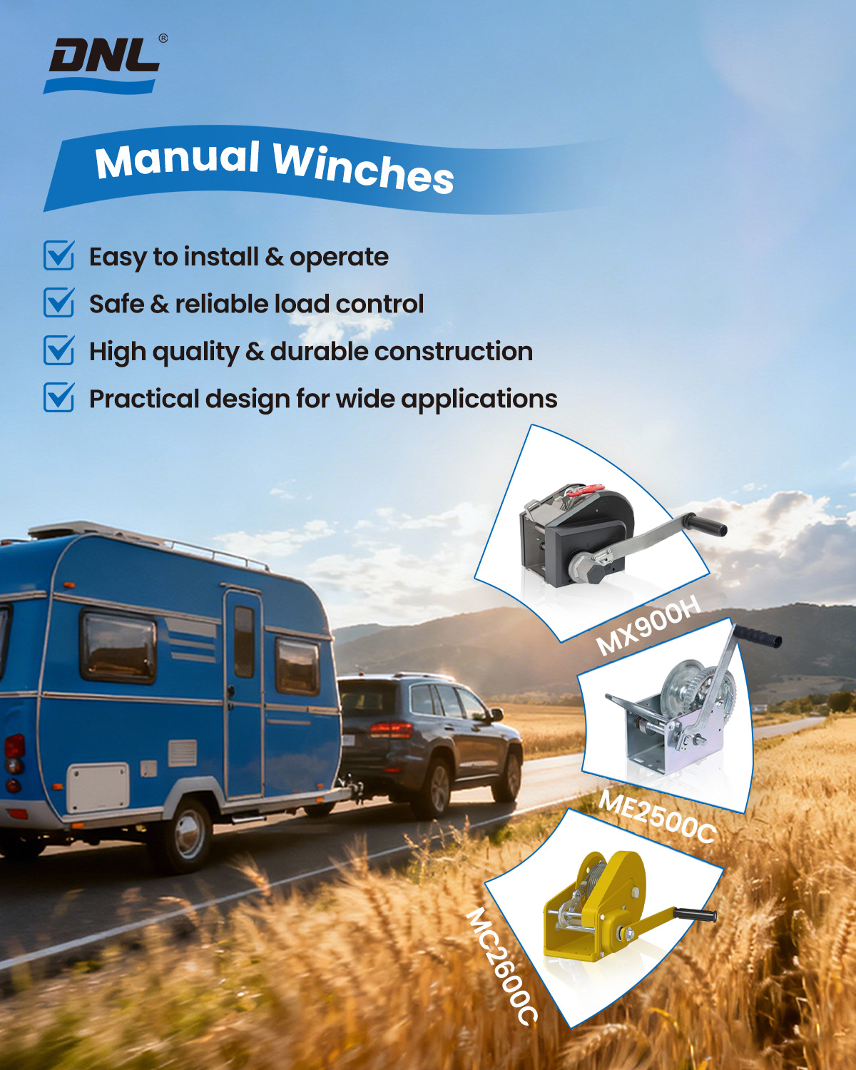 DNL Manual Winches - DNL
