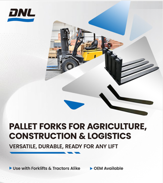 DNL Pallet Forks-for Agriculture, Construction & Logistics